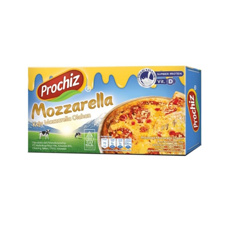 

Prochiz Keju Mozarella 160gram