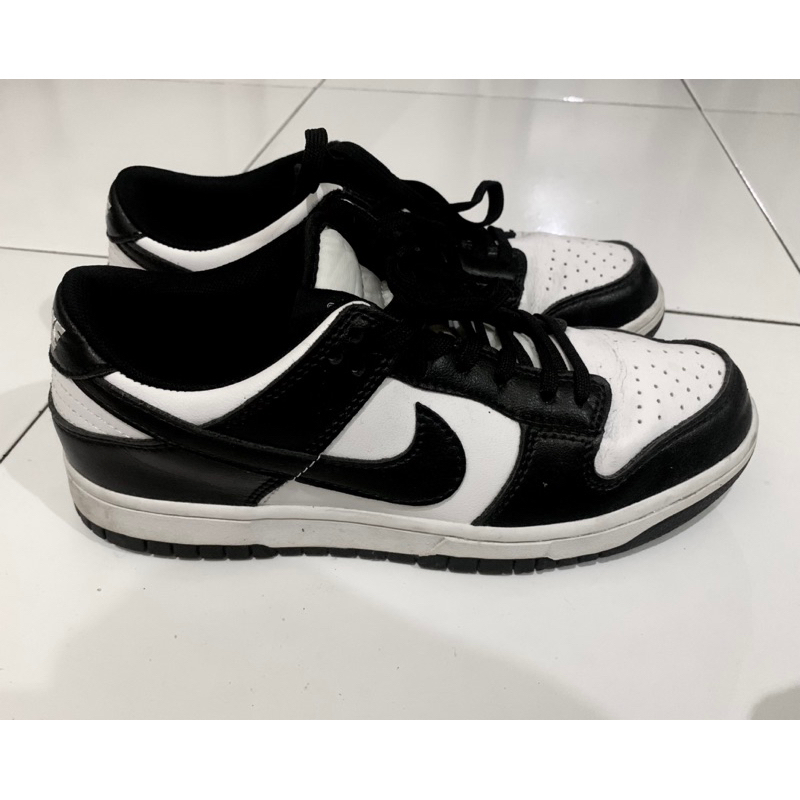 Nike dunk low black white panda (second)