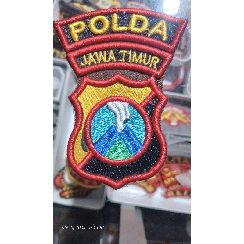 Bordir Timbul Polda Jatim