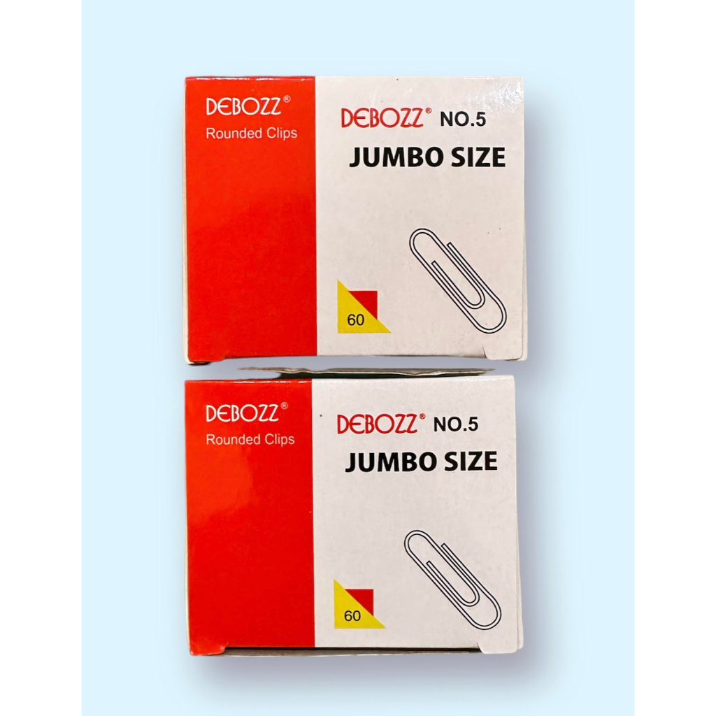 

Rounded Clip / Paper Clip / Penjepit Klip Kertas Jumbo no. 5 Debozz