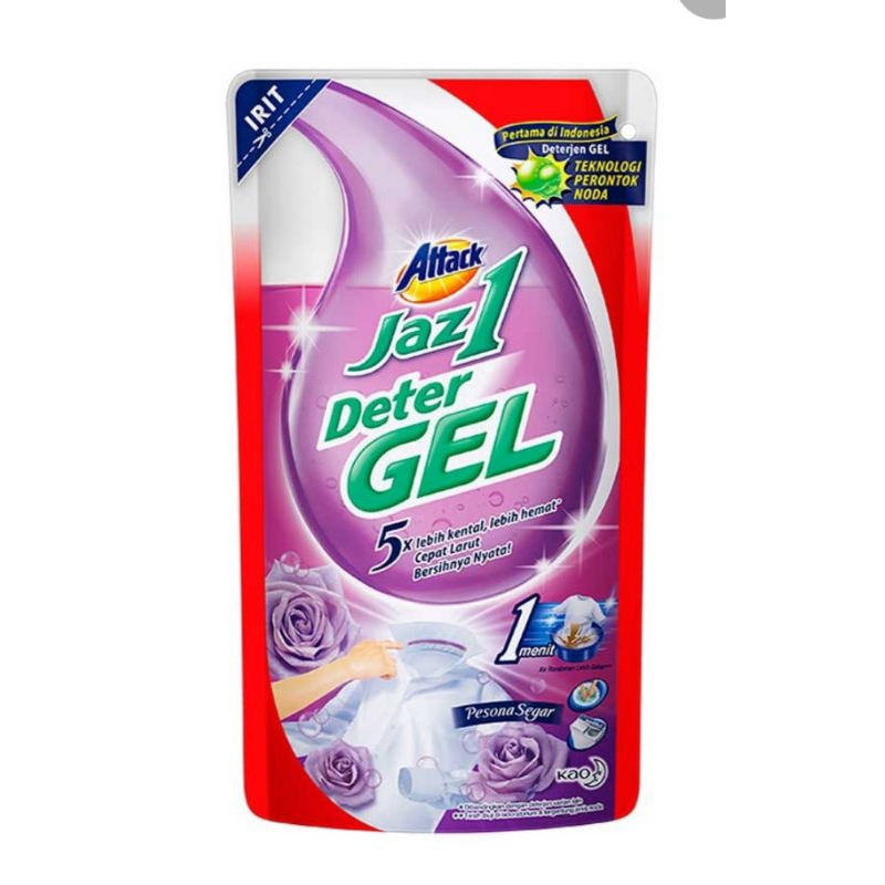 Attack Jaz 1 Detergel Deterjen Gel 750mL | Attack Detergel