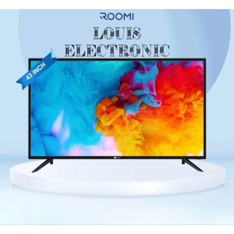 Smart TV Digital ROOMI 43 Inch ANDROID 11 ( Khusus Medan / Instant)