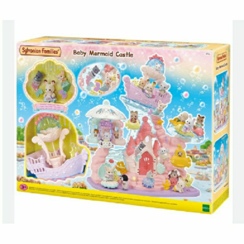 SYLVANIAN  FAMILIES BABY MERMAID CASTLE