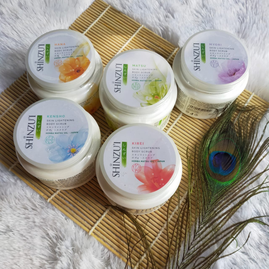 SHINZU'I Skin Lightening Body Scrub Shinzui Body Scrub Lulur Mandi