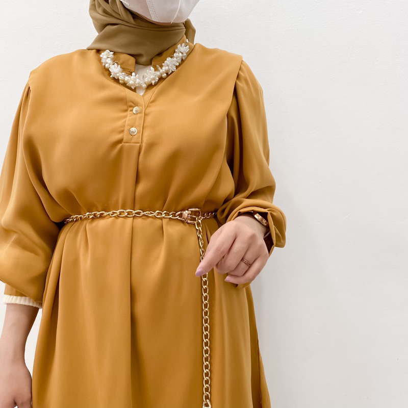 NEMA TUNIK | PAKAIAN ATASAN WANITA LONG TUNIK POLOS