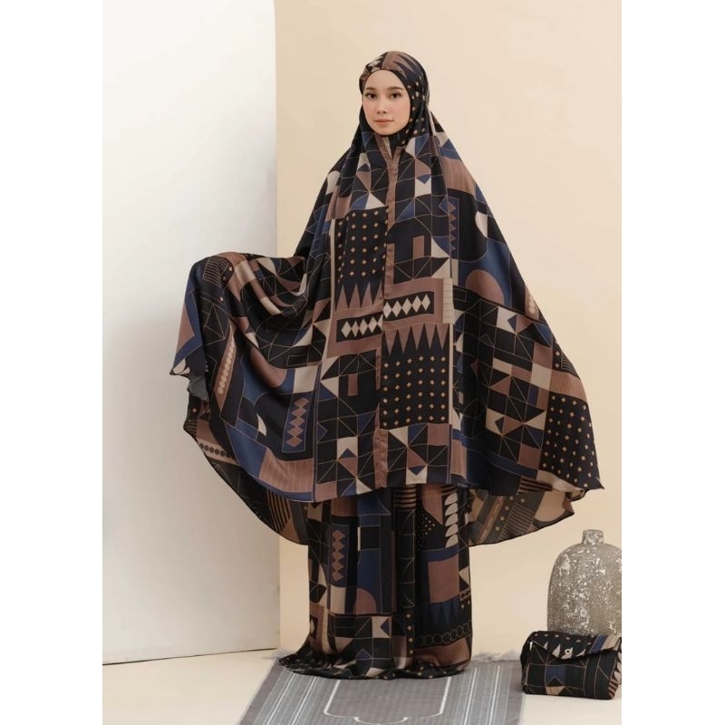 mukena deenay hafshah black
