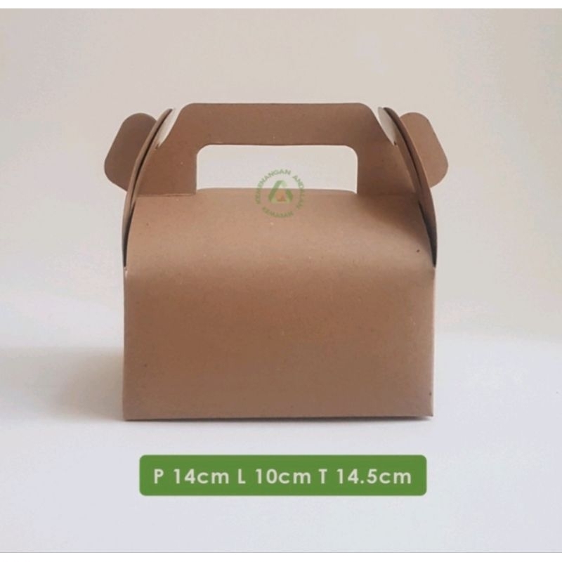 

GABLE BOX UKURAN 14x10x14,5 TEBAL 290GSM NON LAMINASI