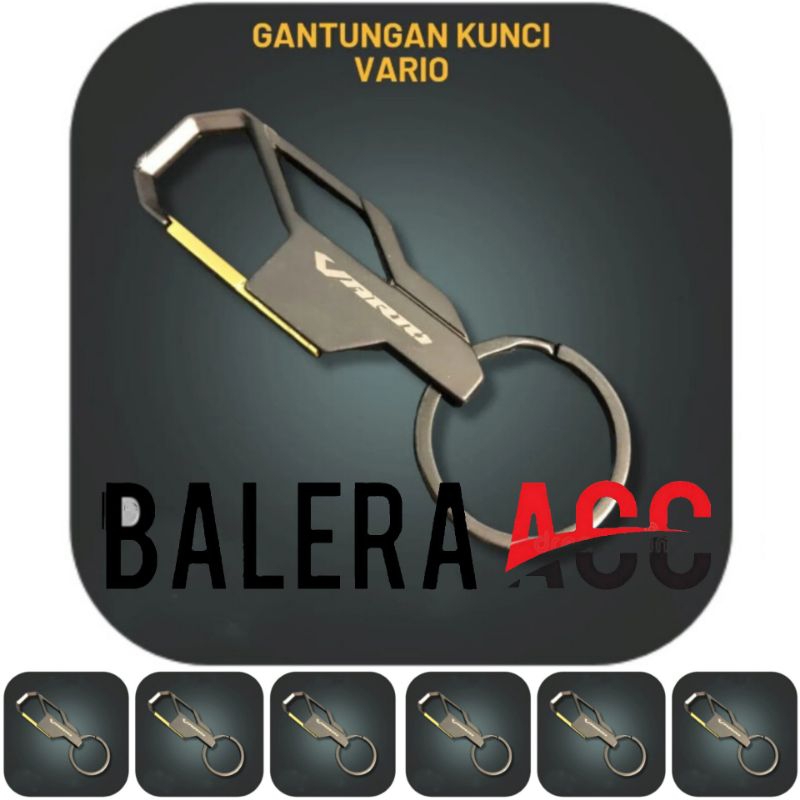 Gantungan kunci remote smart key Logo Honda VARIO Kualitas PREMIUM