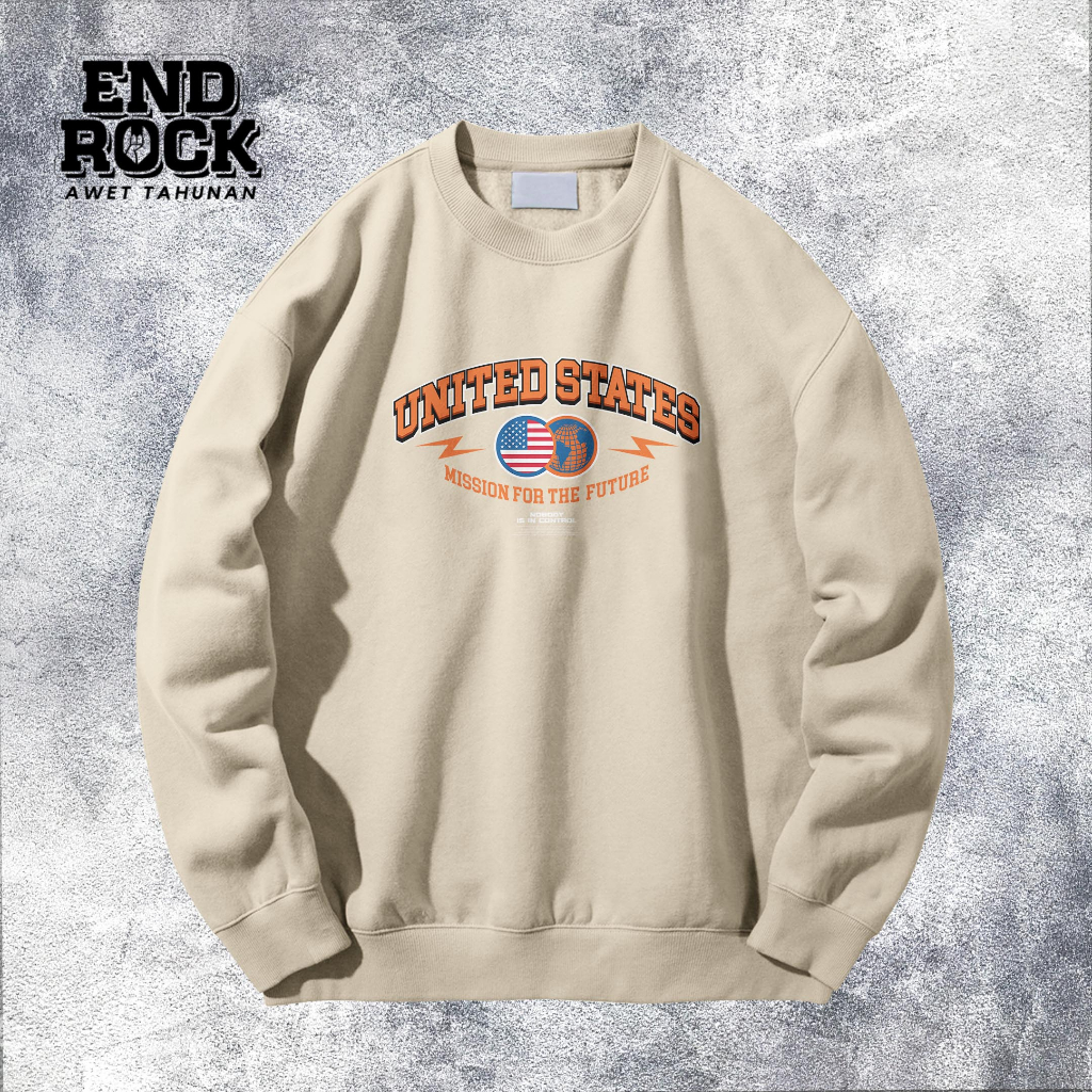 Crewneck Exclusive Original Endrock Tema Mission Future DTFS173