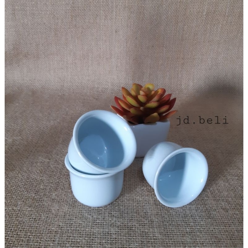 Sloki keramik/Sloki polos/Cente/Cangkir teh/Gelas mini/Sloki/Gelas kecil