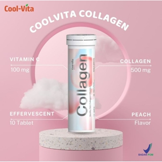 TERBARUUU!!! COOLVITA KOLAGEN, VITAMIN C, RASA PEACH