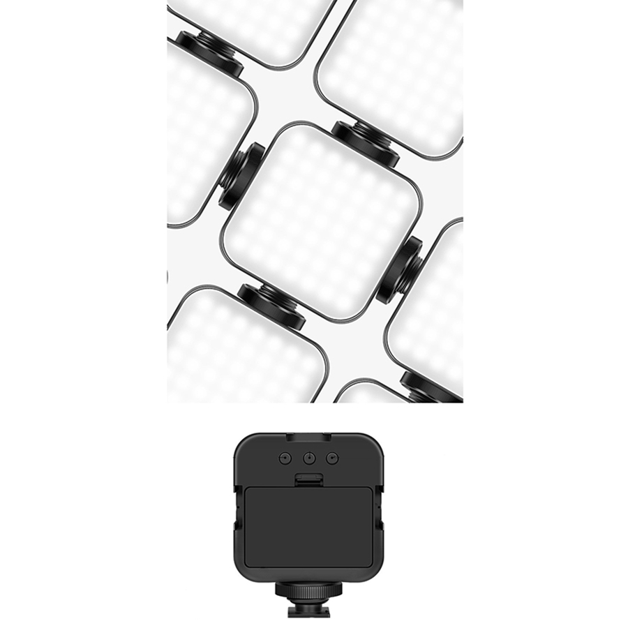 SZKOSTON Lampu LED Video Light Kamera DSLR Mirrorless 6500K - W56 - Black