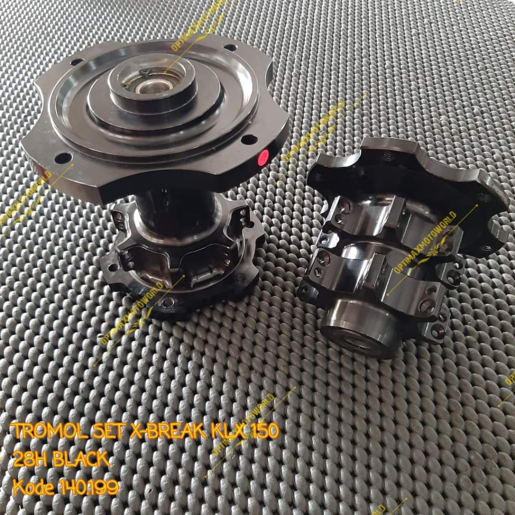 TROMOL SET X-BREAK CNC KLX 150 28 HOLE