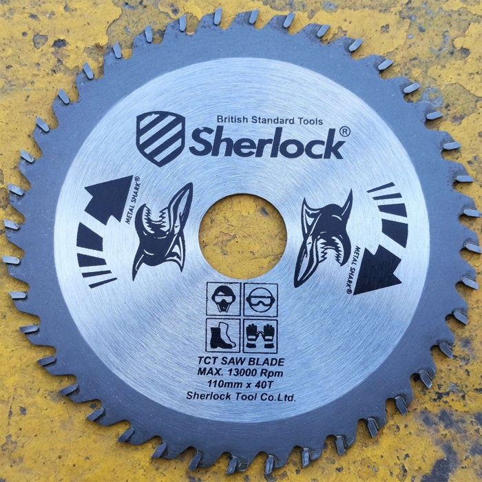 Mata Pisau Gergaji Circular Saw Blade 4 inch Sherlock TCT Woodworking Table Saw