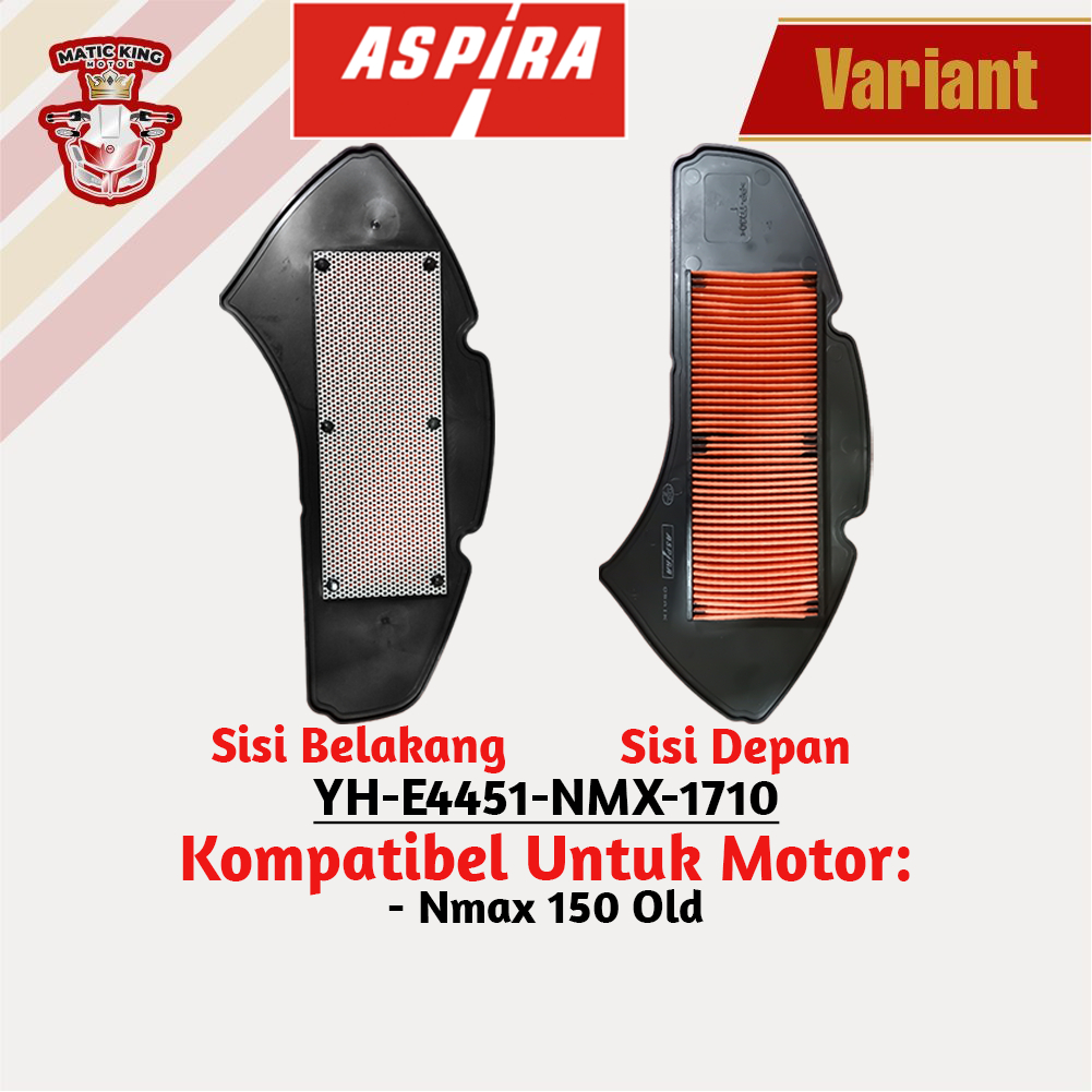 Filter Udara Hawa Yamaha Mio J Soul GT X Ride 110 115 Karburator ORI ASLI Aspira Astra Otoparts YH-WE445-MIJ-1710