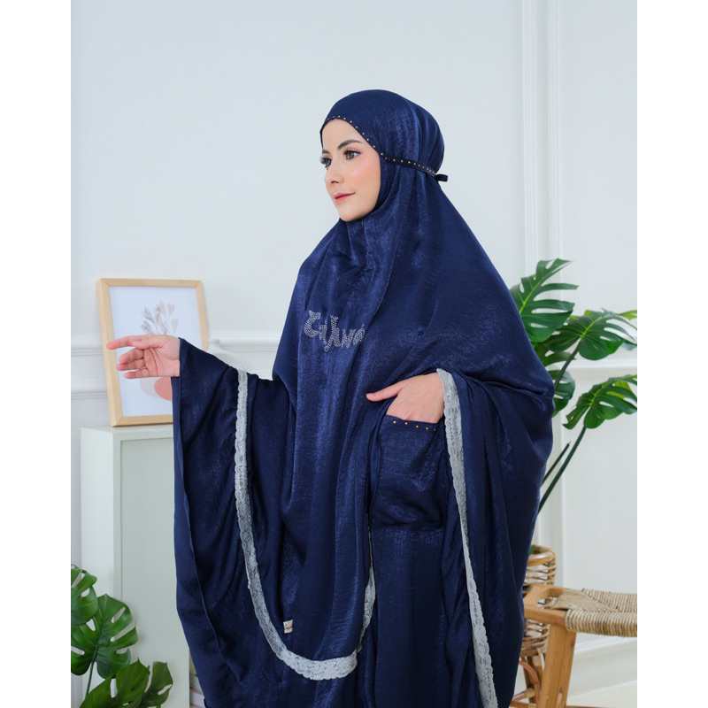 ZAF MUKENA premium luxury prayer set swaroski  mukena renda by cahwa