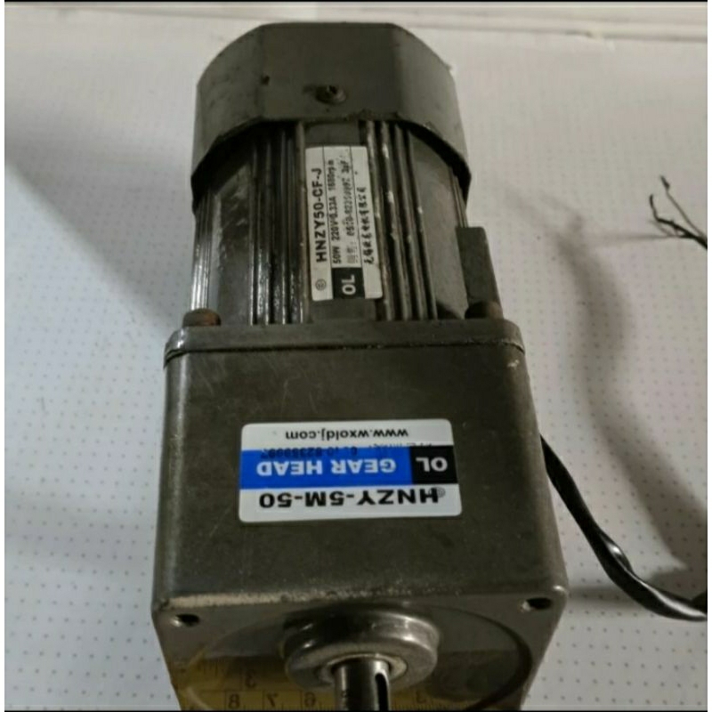 Ac Motor Gearbox 220V Ratio 1:50 60W