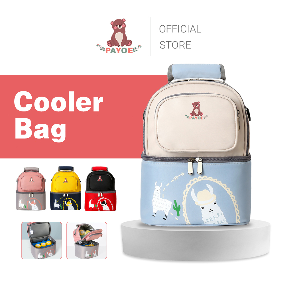 PAYOE Tas Ransel Bayi Multifungsi Tas Susu Bayi Ransel Tas Bayi Tas Botol Susu Bayi