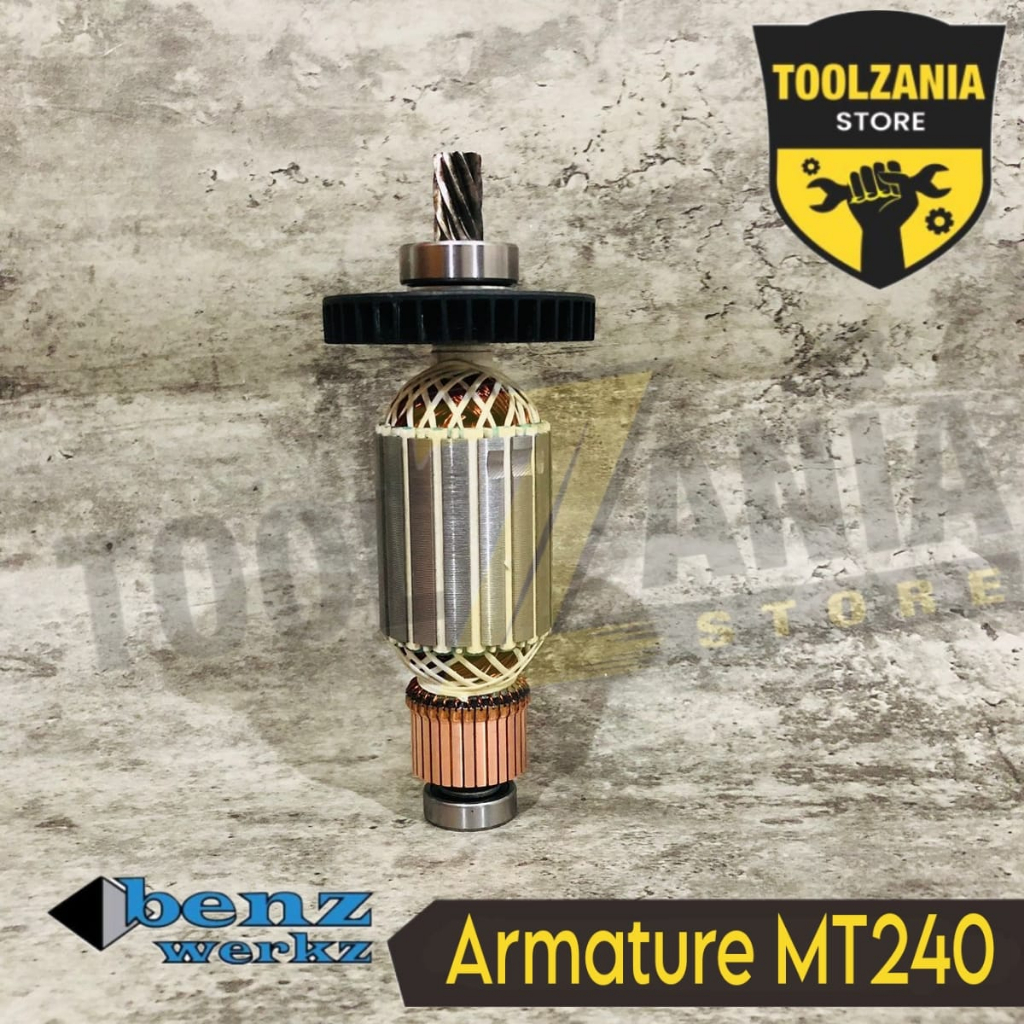 Armature MT 240 MT-240 MT240 benz angker dinamo mesin cutt off maktec Armature benz werkz rotor angk