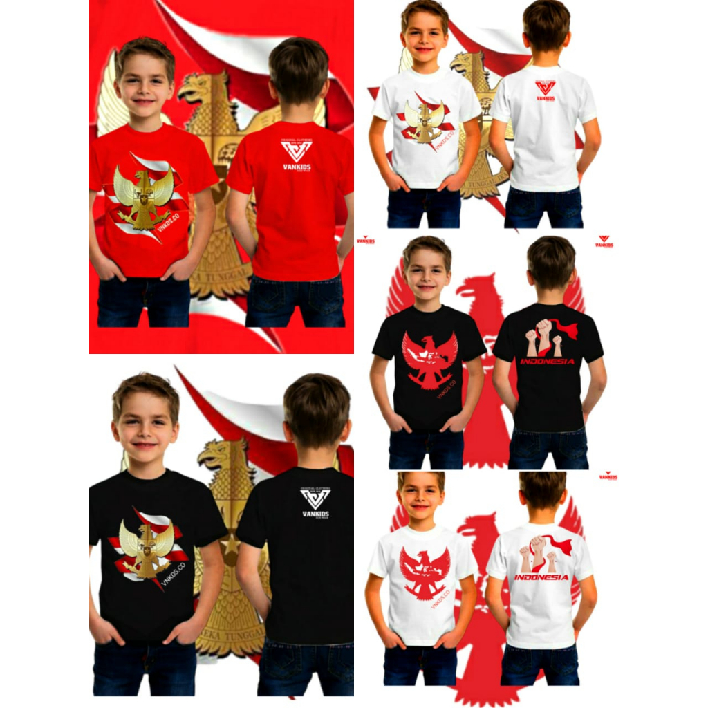 Kaos anak garuda /kaos distro anak laki laki dan perempuan