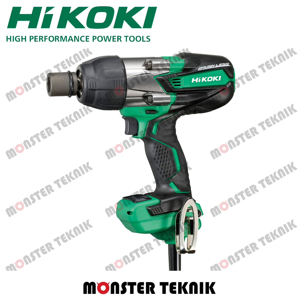 Pembuka baut 14mm Hikoki WR 14VE Impact Wrench  (9/16") Brushless Hitachi WR14VE No carbon brush (AC