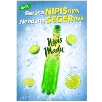 

Nipis Madu Lime Soda Minuman Berkarbonasi - Netto 330ml