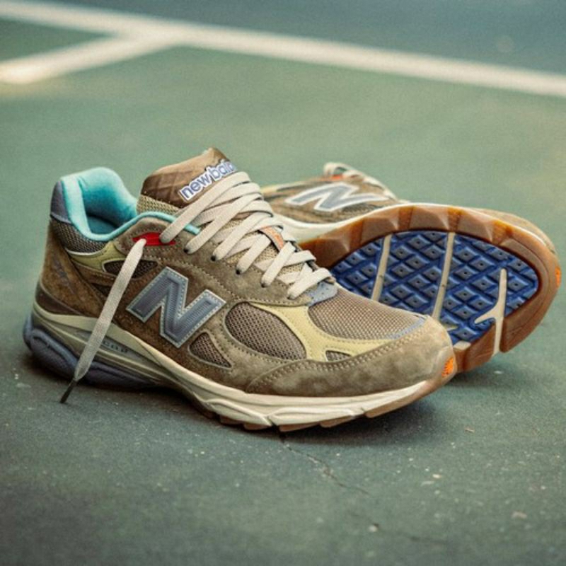 Sepatu Pria NB 990 V3 X BODEGA 'Perfect Kick' ORIGINAL BNIB MADE IN USA SIZE TAG TEMBUS Google / Sne