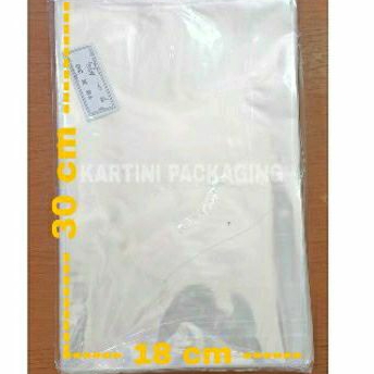 Plastik OPP Tanpa Lem 18x30