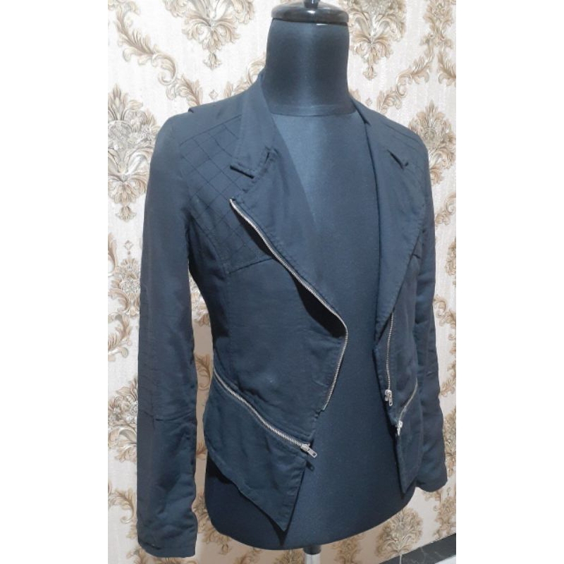 jaket ramones kanvas