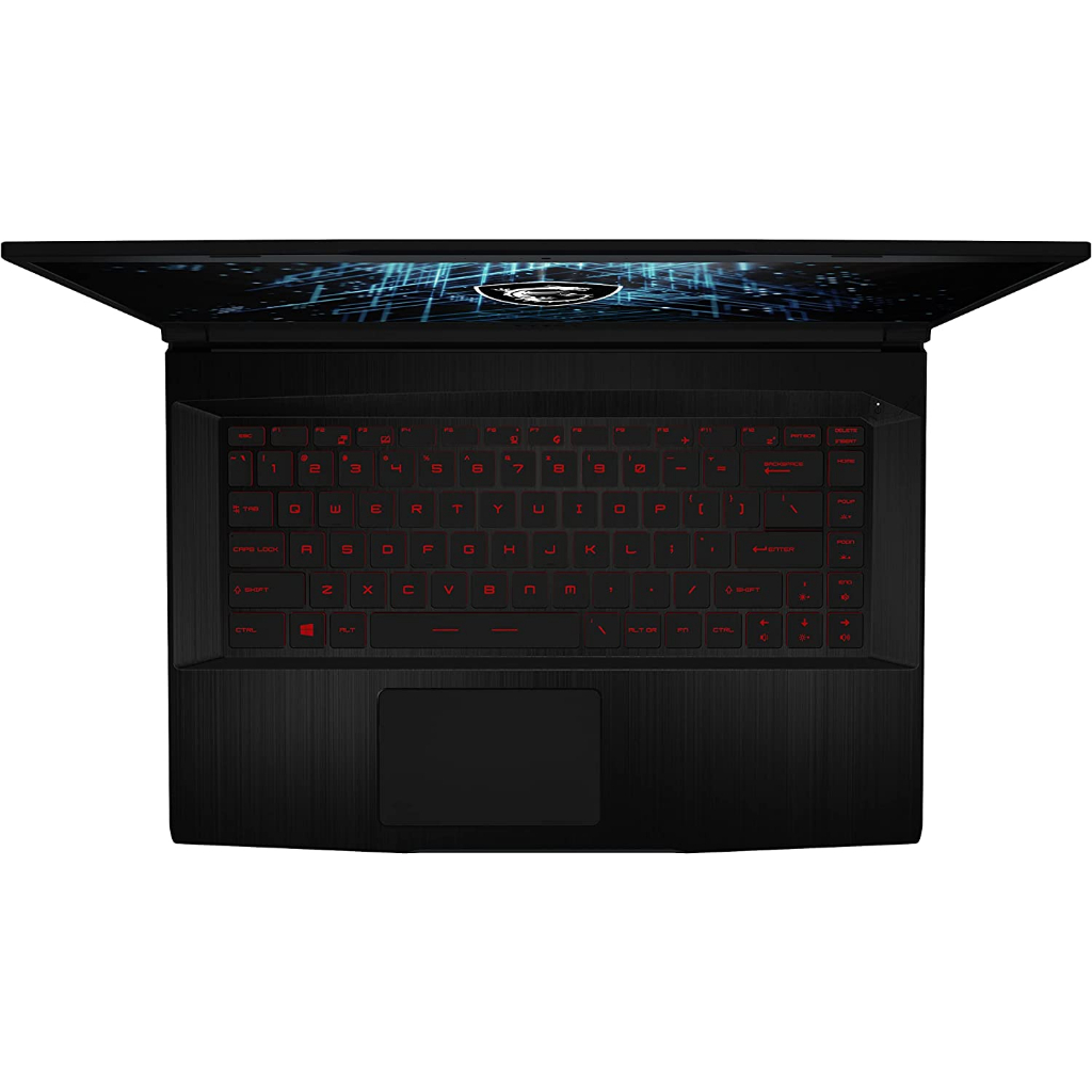 LAPTOP GAMING MSI GF63 THIN 11UC INTEL I5 11400H 32GB 1TB SSD RTX3050-4GB 15.6 FHD IPS 144HZ BL WIN11HOME BLACK