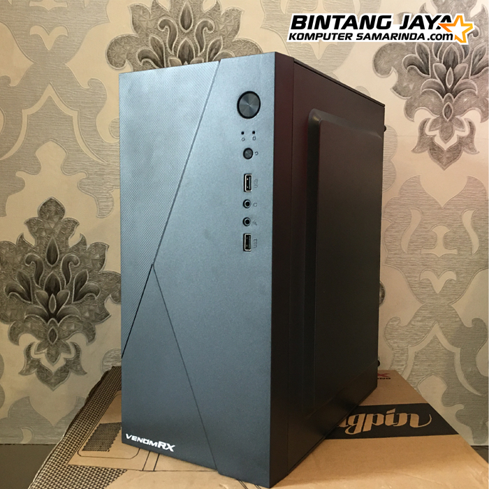 Casing PC ATX VenomRX Kingpin - Hitam