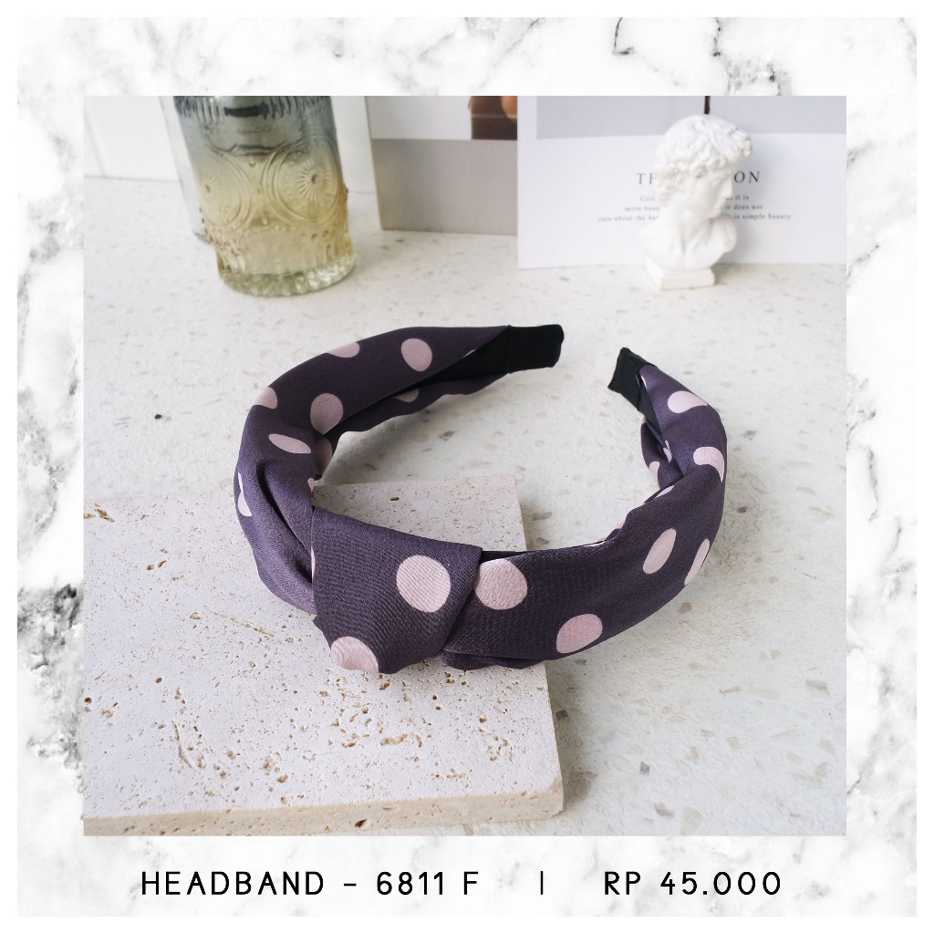 HEADBAND POLKA - 6811