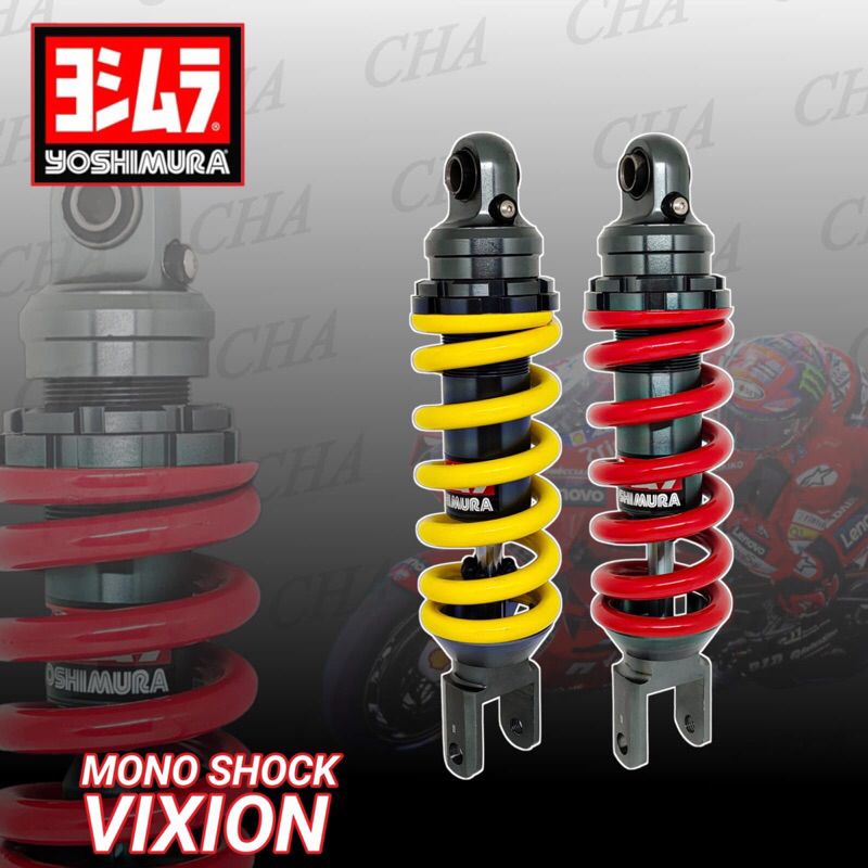 MONO SHOCK YOSHIMURA ORIGINAL VARIASI MOTOR VIXION OLD / NVA / NVL / XSR / R15 / XABRE / MT15