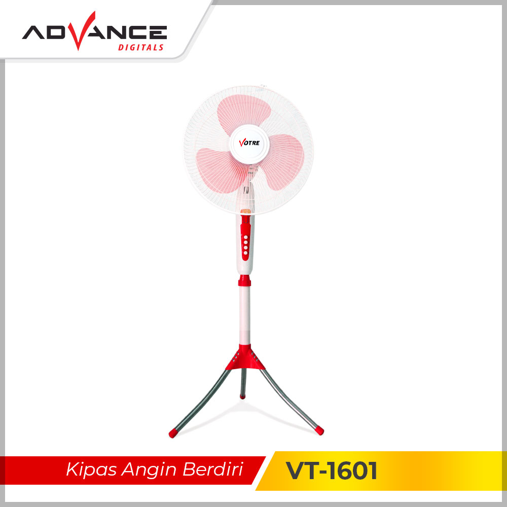 Kipas Advance VT 1601 Kipas Votre 16 inch Standing fan Bergaransi resmi 1 Tahun