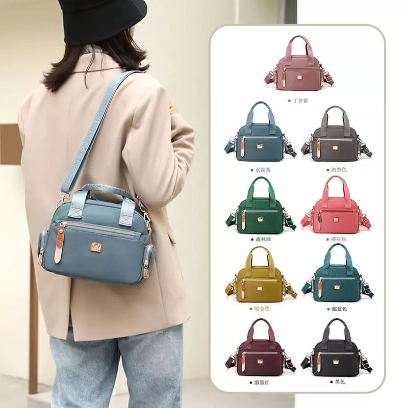 ORIGINAL Tas Selempang COLORFUL FOX Import KOREA Super Tebal Elegan Design Terbaru