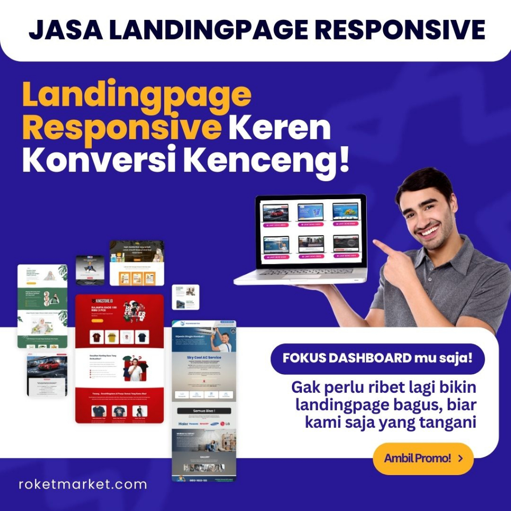 LandingPage Konversi Tinggi (Responsive) - LandingPage Branding - LandingPage Ngiklan