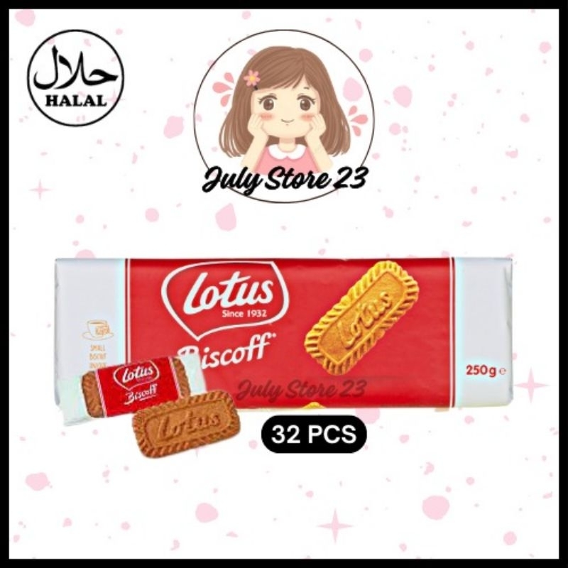 

Lotus Biscoff Caramelized 32pcs 250gr ED June 2025