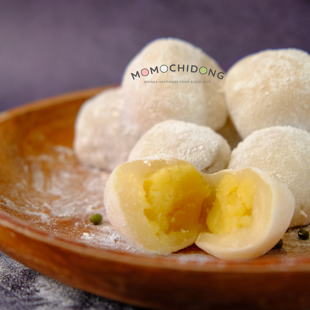 

Mochi Daifuku isi Kacang Hijau Kupas | Daifuku Mochi Mungbean made by Momochidong | Mochi isi Mungbean | Mochi isi Kacang Hijau | Mochi Handmade isi Kacang Hijau Kupas