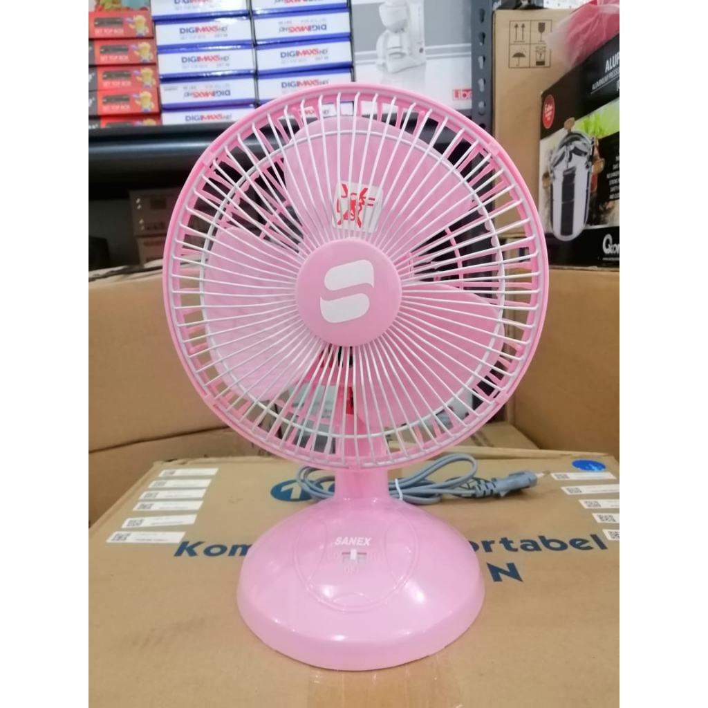 Sanex Desk Fan - Kipas Meja Mini 6 Inch