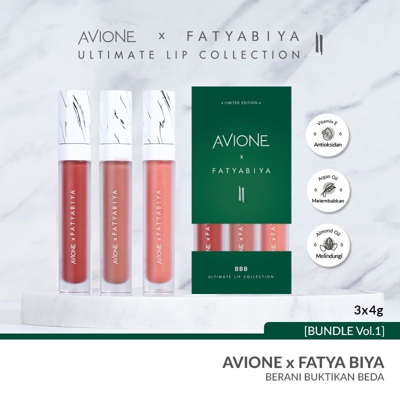 Avione X Fatiya Biya Bundling Lip Collection