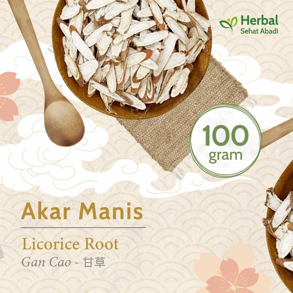 

Licorice Root 100 gram Iris / Akar Manis / Kam cho / Gan Cao (甘草)
