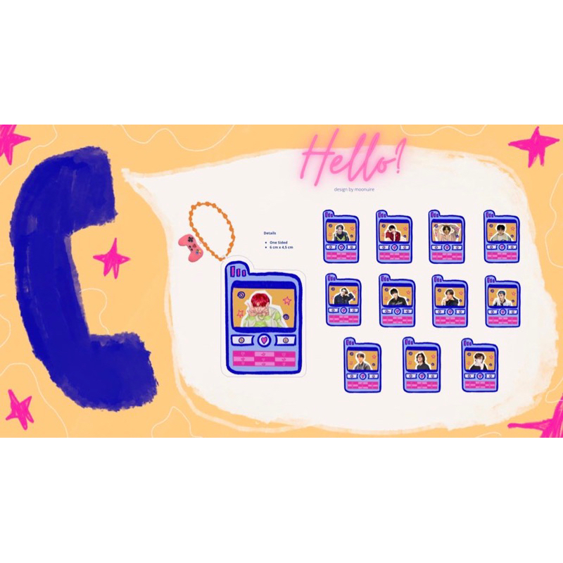 pelunasan keychain "hello?" treasure