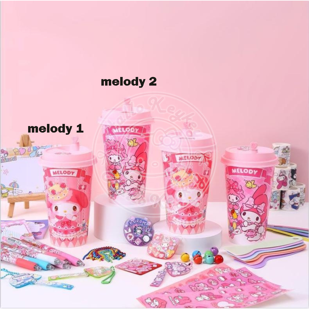 

set alat tulis DIY gantungan charm melody