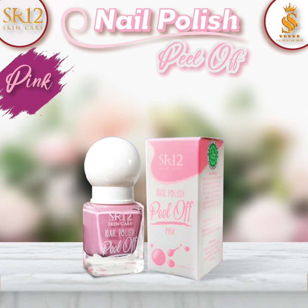 NEW PODUCT !!!  Nail Polis  Peel Off SR12 |Produk Kutek Halal | MemperCantik Kuku Kaki Dan Tangan | Kutek Murah BPOM