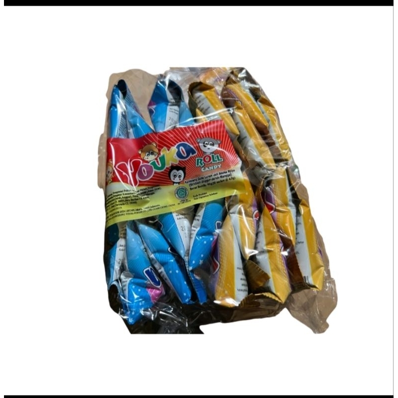 

permen youka, permen yuka, permen roll, isi 20 pcs