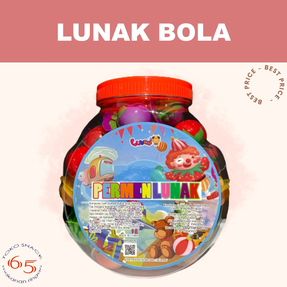 

RK Lunak Bola 50. marsmallow jelly. TOPLES