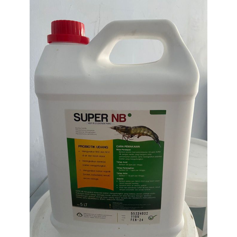 

Super NB Probiotik Udang 5LT