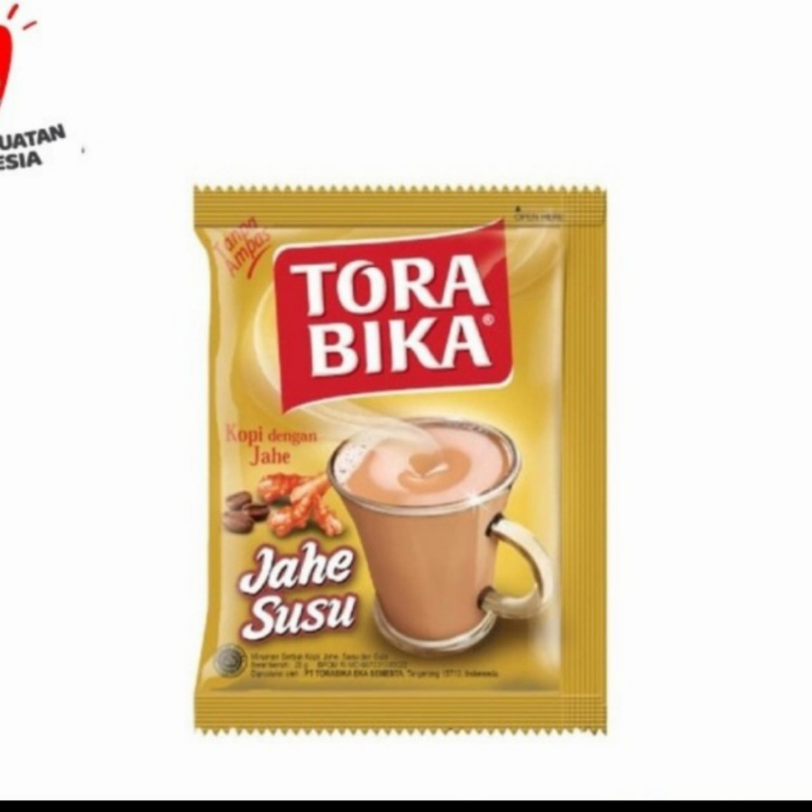 

torabika kopi jahe susu instant sachet 25 gr