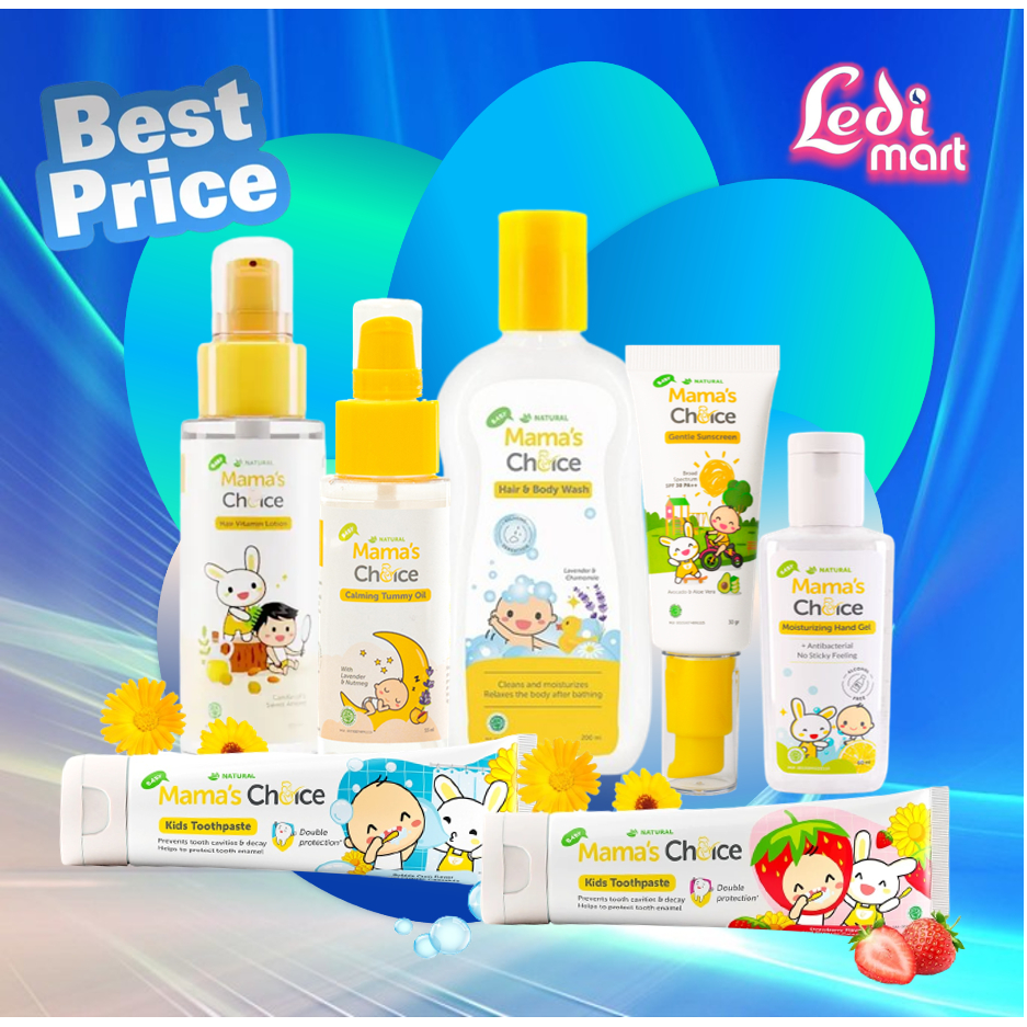 ORIGINAL Mama's Choice Baby Rash Cream 50gr / Mama Choice Krim Ruam 50 gr / Cream Ruam dan Biang Keringat Bayi 50 gram / Rash Diaper Cream Anak Bayi / LEDI MART