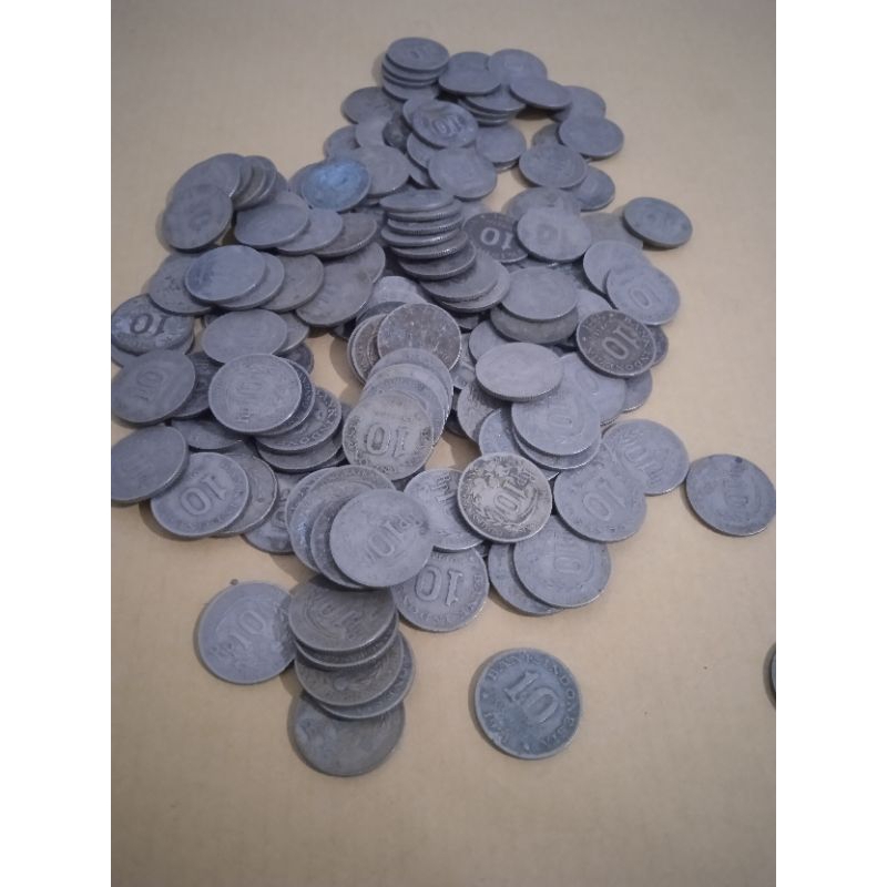 uang 10 rupiah tahun 1971